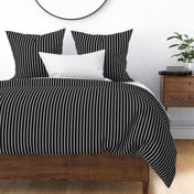 Gradient Vertical Stripe Black and White