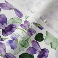 Lilac Watercolor Floral