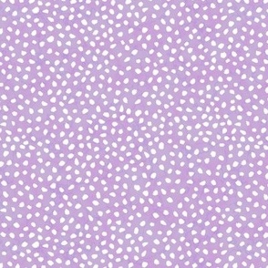 Guinea Peep Polkadots Pale Lavender Marble