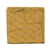 Western paisley mustard