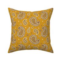 Western paisley mustard