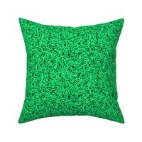 scattered music notes green small scale