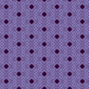 Jacaranda Filigree on Purple Ink - Small Scale