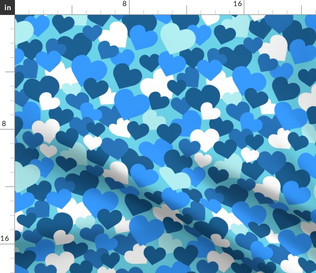 Camouflage hearts