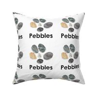 pebbles - 6" panel