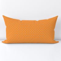 Orange With White Polka Dots - Small (Rainbow Collection)