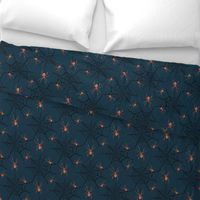 spider web navy -small