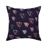 Party Triangles with dark background