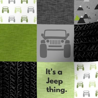 3” It’s a Jeep thing - green