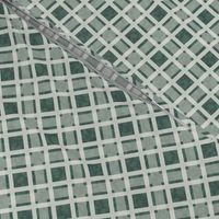 White Lattice on Dark Green Marble 2