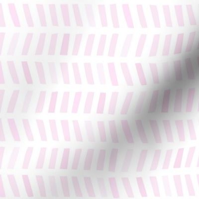 Watercolor Herringbone - Pink