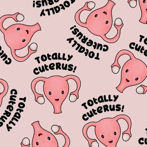 Totally Cuterus Uterus, pink, large