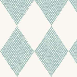 diamonds (large, aqua)