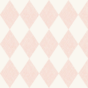 diamonds (medium, blush)