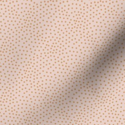 Tiny little spots in abstract scales shape dots texture neutral nursery beige sand coral ochre