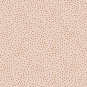 Tiny little spots in abstract scales shape dots texture neutral nursery beige sand coral ochre