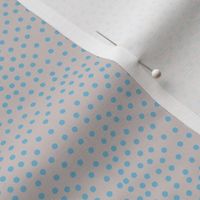 Tiny little spots in abstract waves scales shape dots texture neutral nursery soft gray blue