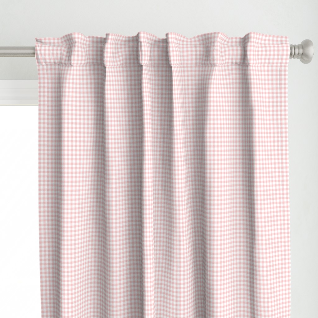 small baby pink gingham