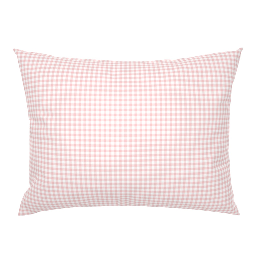 small baby pink gingham