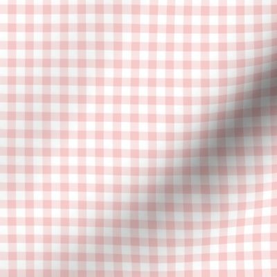 small baby pink gingham