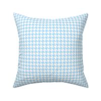 small baby blue houndstooth