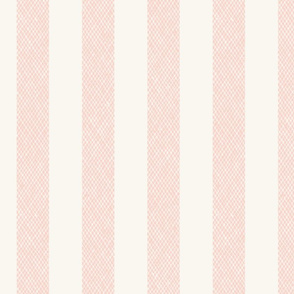 checkered stripe (medium, blush)