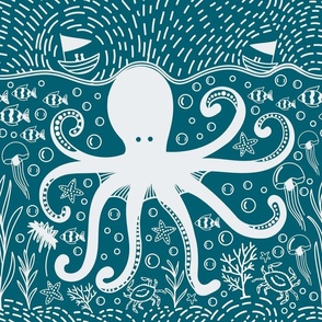 Octopus Nautical - Jumbo