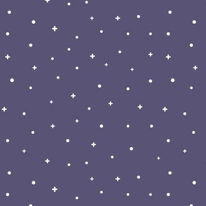 Starry Sky Noughts and Crosses (Purple)_Small Scale