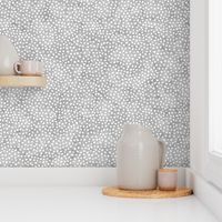 Guinea Peep Polkadots Gray Marble