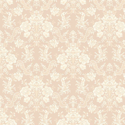 Ecru Floral Fabric, Wallpaper and Home Decor | Spoonflower