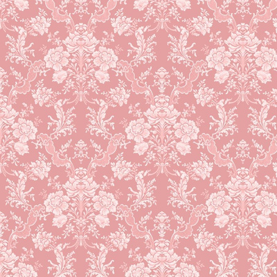 Floral Pattern Wallpaper Baroque Damask Seamless Vector Background Pink  And White Ornament Royalty Free SVG Cliparts Vectors And Stock  Illustration Image 97839936