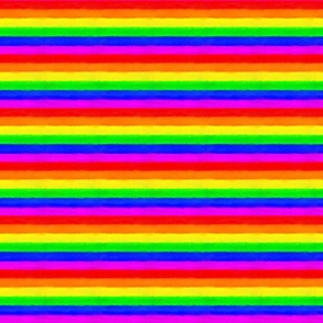 Pride Rainbow Stripes Horizontal Paint LGBTQIA