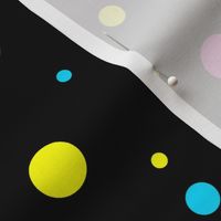 Polka Dots Rainbow Neon