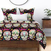 Cut-N-Sew Colorful Sugar Skull