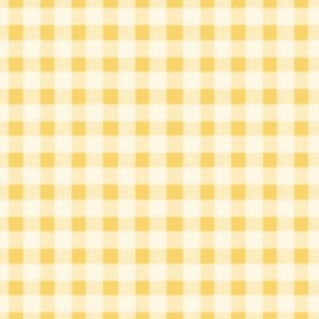 Yellow with white gingham small