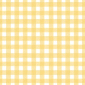 White with yellow gingham small