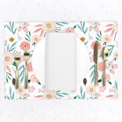 Summer mood floral pattern