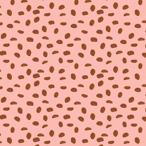 Coffee  Beans - pink