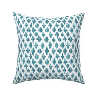 Teal watercolor abstract pattern - brush stroke painted design