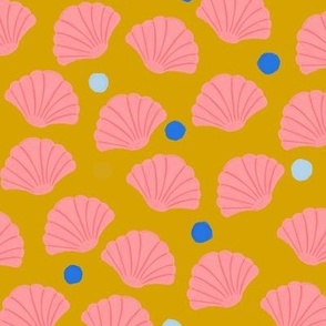  Seashells - yellow
