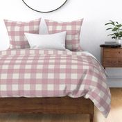 3 inch D1A0B7 cream Buffalo Plaid