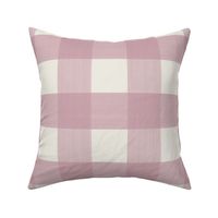 3 inch D1A0B7 cream Buffalo Plaid