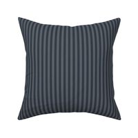 Slate Grey Bengal Stripe Pattern Vertical in Charcoal