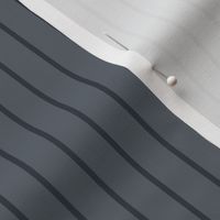 Slate Grey Pin Stripe Pattern Vertical in Charcoal