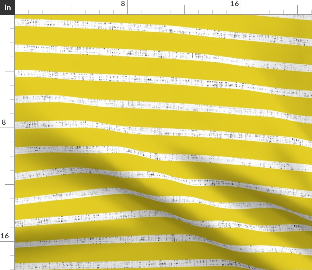 white linen + lemon stripes