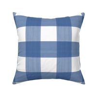 3"  Cobalt White Buffalo Plaid