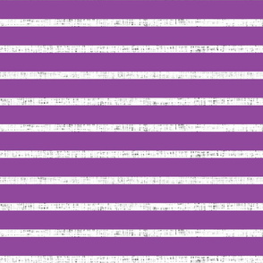 white linen + purple stripes