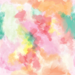 Watercolor pinks