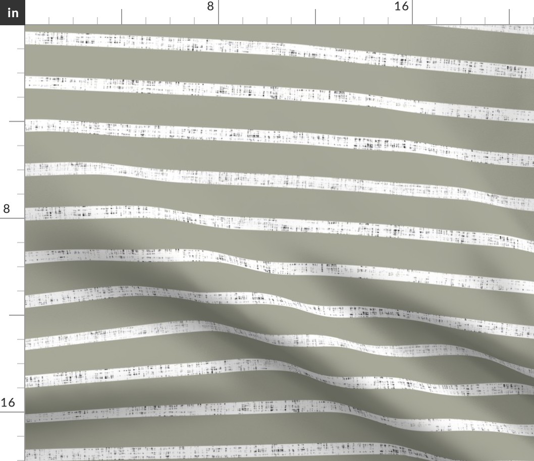 white linen + otter stripes