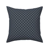 Checker Pattern - Slate Grey and Charcoal